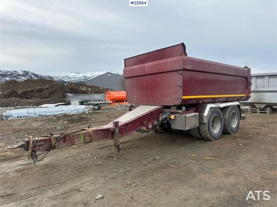 Elbo 2 axle dump trailer w/ remote control – just Elbo 2 axle dump trailer w/ remote control – just 2014 2 Dump trailers i...