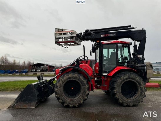 Huddig 1260C Backhoe w/ Palfinger crane, Lift, rototilt a Huddig 1260C Backhoe w/ Palfinger crane, Lift, rototilt a 2016 2...