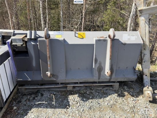 Holms SSH 1600 hydraulisk strøskuffe – 720 kg Holms SSH 1600 hydraulisk strøskuffe – 720 kg 2003 2 image 9