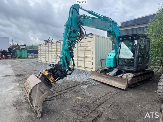 Kobelco SK75SR-7 Excavator with Tilt Bucket and 2 Buckets SK75SR-7 Excavator with Tilt Bucket and 2 Buckets 2020 2 Crawler...