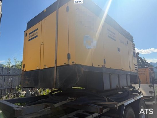 Atlas Copco XRVS 466 from approximately the 2000s with Nemek 4 XRVS 466 from approximately the 2000s with Nemek 4 2000 2 i...