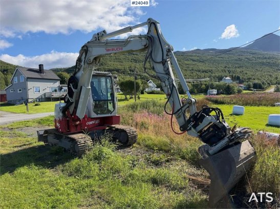Takeuchi TB280FR excavator w/ rototilt and two buckets TB280FR excavator w/ rototilt and two buckets 2024 2 Crawler Excava...