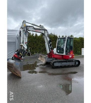 Takeuchi TB280FR excavator with grading bucket and rototilt TB280FR excavator with grading bucket and rototilt 2023 2 Craw...