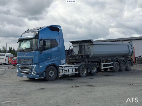 Volvo FH540 6x4 trekkvogn m/ 2006 Carnehl tippsemi. SE V 590 2023 2 Tractor Units image 16