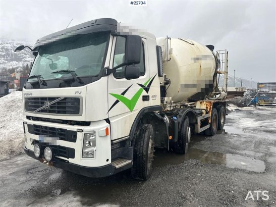 Volvo FM 400 8x4 concrete truck w/ intermix body. WATCH FM 400 8x4 concrete truck w/ intermix body. WATCH 2008 2