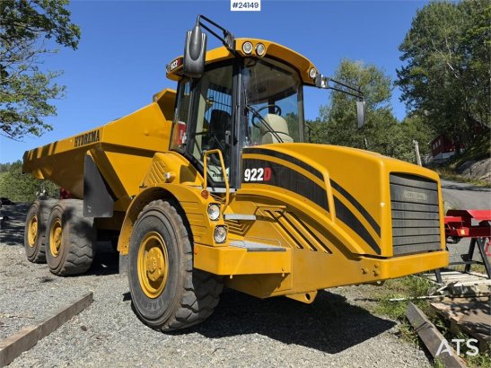 Hydrema 922D dumper with white plates Hydrema 922D dumper with white plates 2015 2 Dump Truck