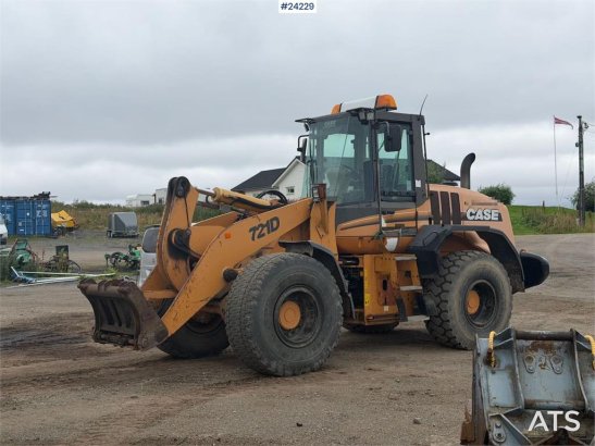 CASE 721 hjullaster – REP.OBJEKT. SE VIDEO 721 hjullaster – REP.OBJEKT. SE VIDEO 2004 2 Wheel Loaders