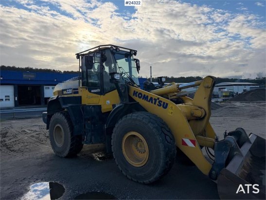 Komatsu WA320-8E0 wheel loader w/ lever steering and a buc 848 2020 2 Wheel Loaders