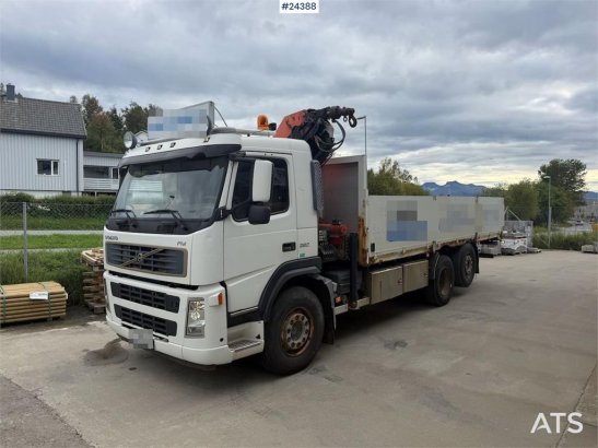 Volvo FM380 crane truck w/ 16.5 t/m crane. Eu-approved – FM380 crane truck w/ 16.5 t/m crane. Eu-approved – 2006 2 Crane t...
