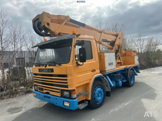 Scania 82m lift truck w/ Simon cara 170 - Must see. WATCH 82m lift truck w/ Simon cara 170 - Must see. WATCH 1984 2 image 16