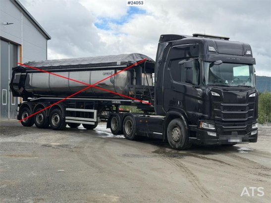 Scania R580 6x2 tractor unit w/ tipping hydraulics and ne R580 6x2 tractor unit w/ tipping hydraulics and ne 2018 2 Tracto...