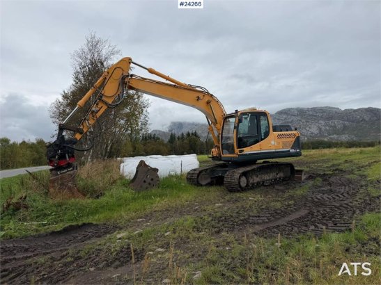 Hyundai Robex 160LC‑9A with 2 buckets and tiltrotator – Un Robex 160LC‑9A with 2 buckets and tiltrotator – Un 2014 2 Crawl...
