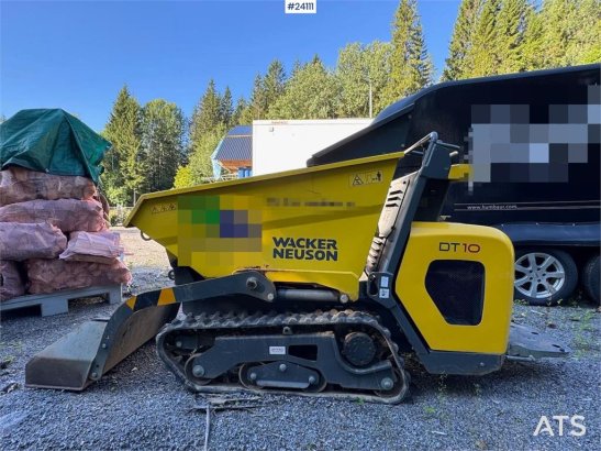 Wacker Neuson DT10 Crawler Dumper DT10 Crawler Dumper 2019 2 Tracked Dumpers image 16