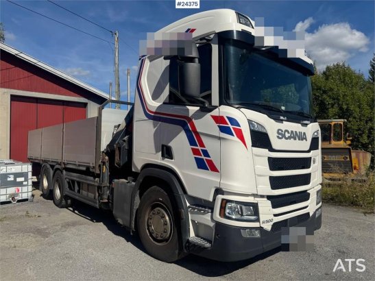 Scania R500 6x2 Kranbil - 19 t/m Hiab m/ rotator. R500 6x2 Kranbil - 19 t/m Hiab m/ rotator. 2019 2 Crane trucks