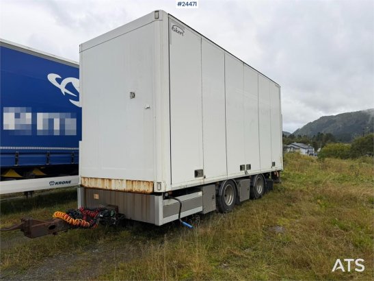 Ekeri Box Trailer with Full Side Opening and 2-Ton Tail Ekeri Box Trailer with Full Side Opening and 2-Ton Tail 2011 2