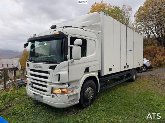 Scania P270 4x2 box truck with full side opening and tail P270 4x2 box truck with full side opening and tail 2007 2 image 46