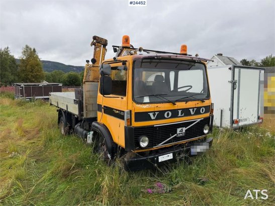 Volvo F408 4x2 crane truck w/ Tico 350 crane and low km F408 4x2 crane truck w/ Tico 350 crane and low km 1982 2 Crane tru...