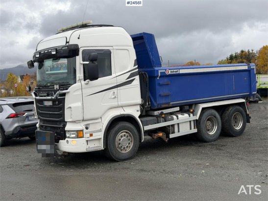 Scania R560 6x2 tipper equipped for snowplowing, with und R560 6x2 tipper equipped for snowplowing, with und 2013 2 Tipper...