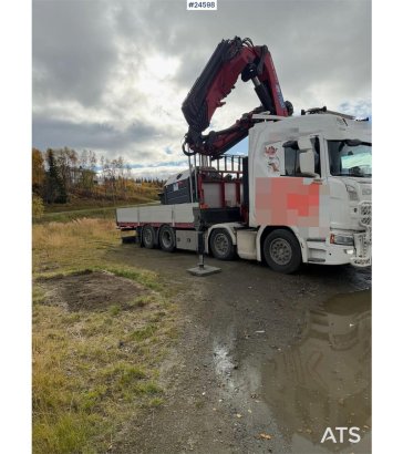 Scania R500 8x2 Crane truck – HMF 7020 with jib and winch R500 8x2 Crane truck – HMF 7020 with jib and winch 2020 2 Crane ...
