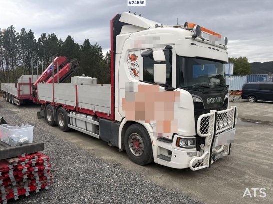 Scania R650 6x4 Crane truck – 23 tm HMF crane R650 6x4 Crane truck – 23 tm HMF crane 2018 2 Crane trucks