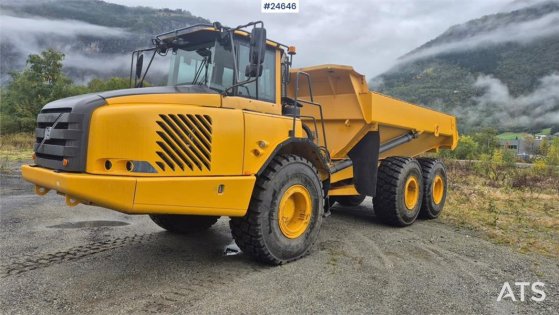 Volvo A25E Dumper with White Plates A25E Dumper with White Plates 2010 2 Dump Truck