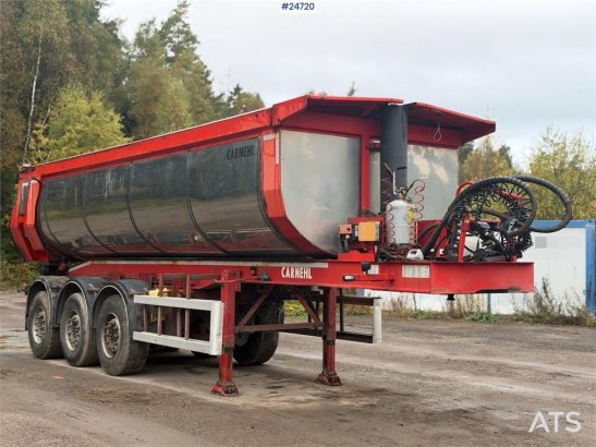 Carnehl Tipping Semi-Trailer with Air-Operated Cover Carnehl Tipping Semi-Trailer with Air-Operated Cover 2012 2