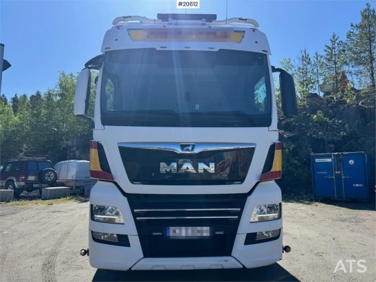 MAN TGX 580 Flatbed truck. TGX 580 Flatbed truck. 2019 2 image 10