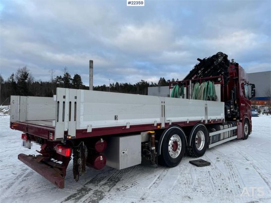 Scania R500 6x2 crane truck w/ 47 t/m Hiab crane with jib R500 6x2 crane truck w/ 47 t/m Hiab crane with jib 2019 2 Crane ...