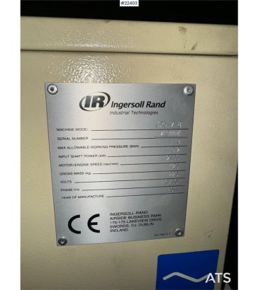Ingersoll Rand Rand UP5-7-8 Rand UP5-7-8 2011 2 Compressors image 10