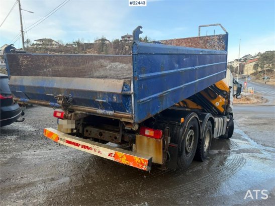 Volvo FM crane truck with a tipper and a 26.5 t/m Effer FM crane truck with a tipper and a 26.5 t/m Effer 2011 2 Crane tru...