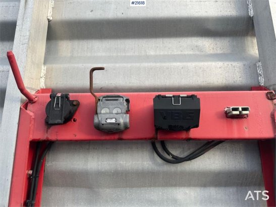 Vang DC 111 Ts 3 axle well trailer VANG DC 111 Ts 3 axle well trailer 1997 2 Lowloader semi-trailers image 10