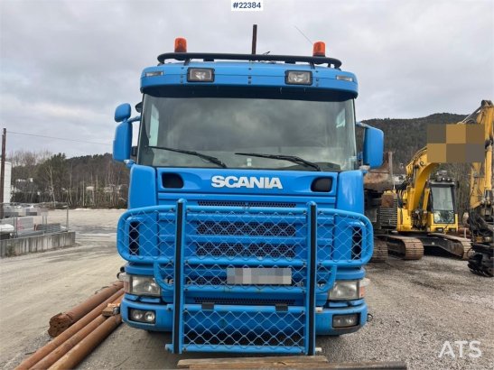 Scania R480 flatbed truck with manual loading ramps - rep R480 flatbed truck with manual loading ramps - rep 2003 2 image 25
