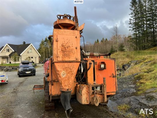 Tamrock DHA400 Drilling rig w/ CPR 438L hammer Tamrock DHA400 Drilling rig w/ CPR 438L hammer 1986 2 image 10