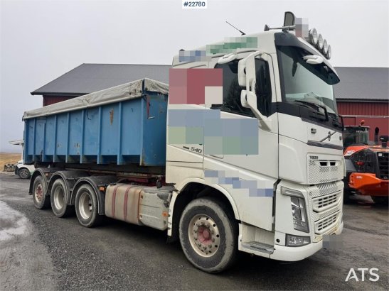 Volvo FH540 Tridem Hooklift Truck – Prepared for Crane H 3294 2015 2 image 10
