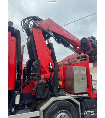 DAF CF85 8x4 crane truck with 66 t/m Fassi crane crane CF85 8x4 crane truck with 66 t/m Fassi crane crane 2013 2 Crane tru...