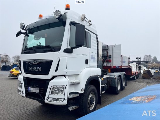 MAN TGS 33.500 6x6 Tractor Unit – Tipping Hydraulics W TGS 33.500 6x6 Tractor Unit – Tipping Hydraulics W 2018 2 Tractor U...
