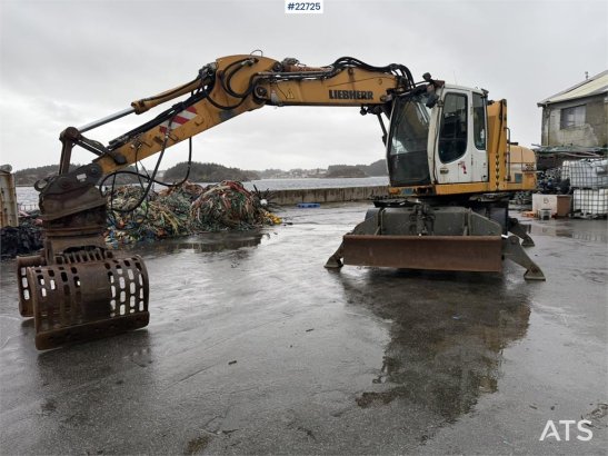 Liebherr A316 Litronic with sorting claw 6665 2009 2 Wheeled Excavators image 23