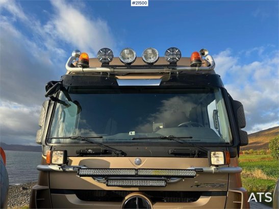 Mercedes-Benz Actros 2848 4x4+2 snow rigged hook truck w/ 20t ho Actros 2848 4x4+2 snow rigged hook truck w/ 20t ho 2011 2...