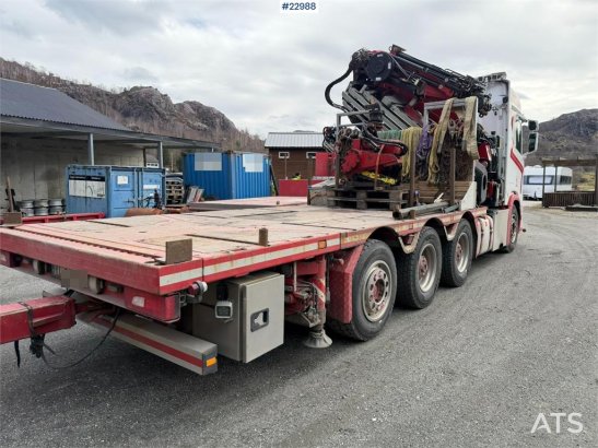 Scania R500 8x4 combination vehicle with a 71 t/m Fassi c R500 8x4 combination vehicle with a 71 t/m Fassi c 2020 2 Crane ...