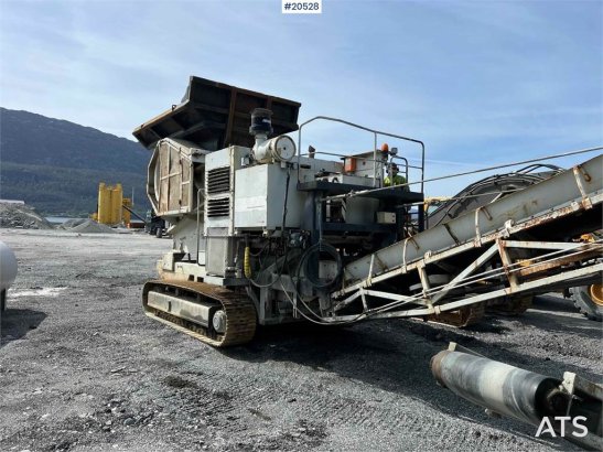 Haahjem ctc 110 crusher w/side conveyor and screen. WATCH Haahjem ctc 110 crusher w/side conveyor and screen. WATCH 1986 2...