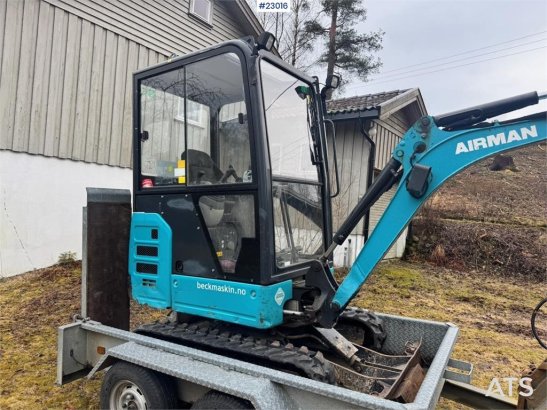 Airman AX19-6A mini excavator with 2 buckets and 2014 mac AX19-6A mini excavator with 2 buckets and 2014 mac 2018 2 image 40