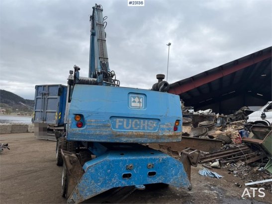 Fuchs MHL 350 wheeled excavator with elevating cab and g Fuchs MHL 350 wheeled excavator with elevating cab and g 2011 2 W...