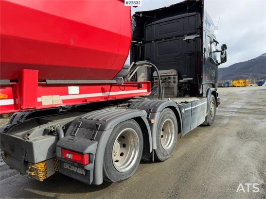 Scania R580 6x2 tractor unit with tipping hydraulics, com R580 6x2 tractor unit with tipping hydraulics, com 2014 2 Tracto...