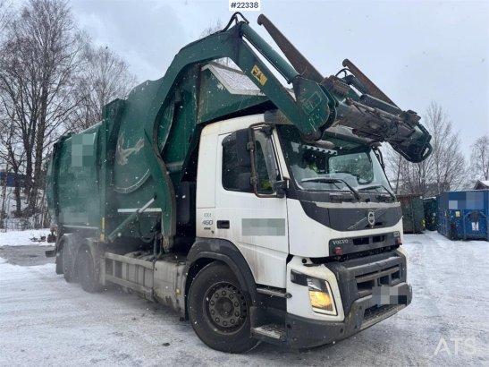 Volvo FMX 460 Refuse Compactor Truck with Front Loader – FMX 460 Refuse Compactor Truck with Front Loader – 2014 2 image 100