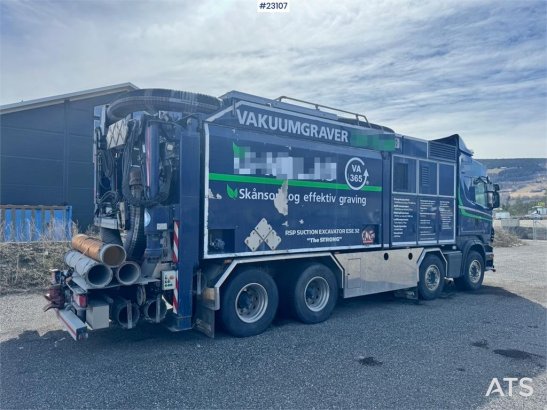 Scania R620 Vacuum Excavator – 43,000 m³ per hour – 245,0 R620 Vacuum Excavator – 43,000 m³ per hour – 245,0 2013 2 Crawle...