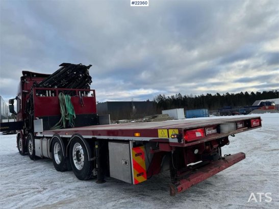 Scania R580 8x2 crane truck with 85 t/m Hiab crane – jib R580 8x2 crane truck with 85 t/m Hiab crane – jib 2019 2 Crane tr...