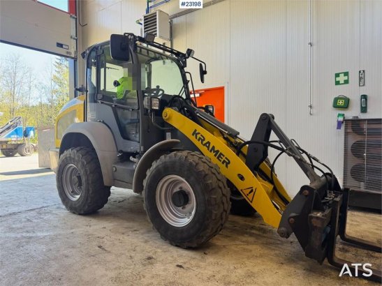 Kramer 5055E Wheel Loader with plow, pallet forks and 2 b Kramer 5055E Wheel Loader with plow, pallet forks and 2 b 2022 2...