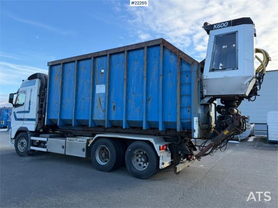 Volvo FH500 6x2 hook truck with 24t joab hook, 35m³ cont 3292 2010 2 image 10