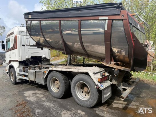 Scania R620 6x2 asphalt truck with a manual tarp and tipp R620 6x2 asphalt truck with a manual tarp and tipp 2008 2 Tipper...