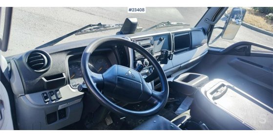 Mitsubishi Fuso Canter 4x2 flatbed truck for sale as a repair Fuso Canter 4x2 flatbed truck for sale as a repair 2019 2 im...